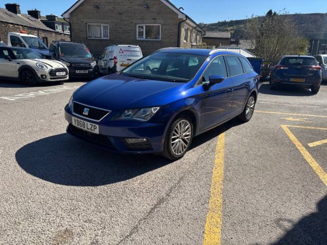 SEAT Leon 1.6 TDI SE Dynamic [EZ] 5dr DSG ESTATE Diesel Blue
