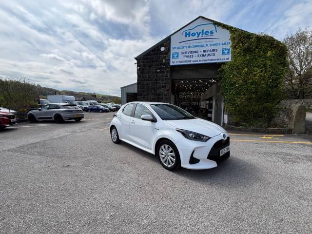Toyota Yaris 1.5 Hybrid Icon 5dr CVT HATCHBACK Hybrid White