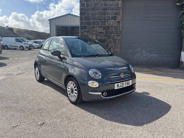 Fiat 500 1.0 Mild Hybrid Dolcevita [Part Leather] 3dr HATCHBACK Petrol Grey