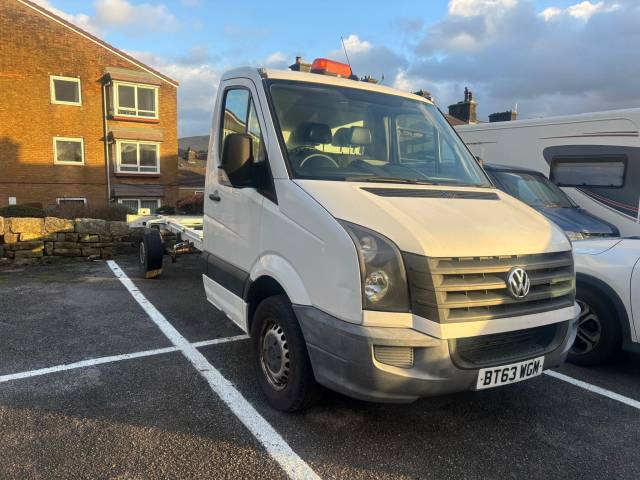 Volkswagen Crafter 2.0 TDI CR35 Dropside Chassis Cab RWD L3 H1 2dr Dropside Diesel White