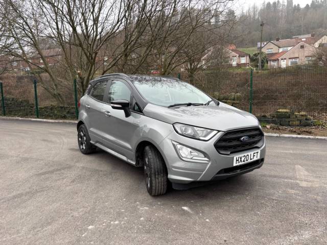 Ford Ecosport 1.0T EcoBoost ST-Line Euro 6 (s/s) 5dr SUV Petrol Silver