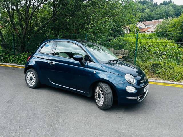 Fiat 500 1.2 Lounge Euro 6 (s/s) 3dr Hatchback Petrol Blue