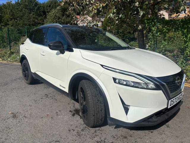 Nissan Qashqai 1.5 h e-POWER Kuro Edition Auto Euro 6 (s/s) 5dr SUV Hybrid White